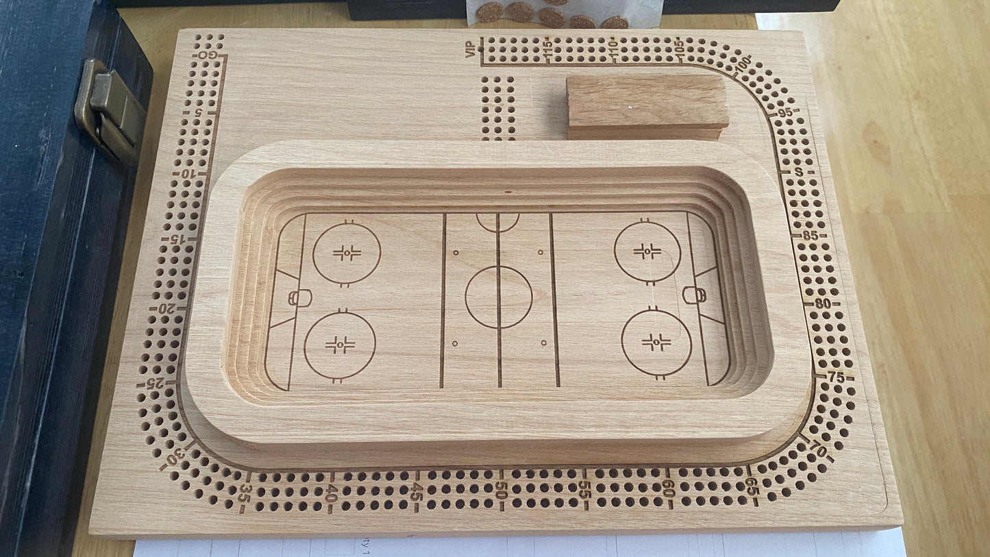 Maple Hockey Arena Cribscape