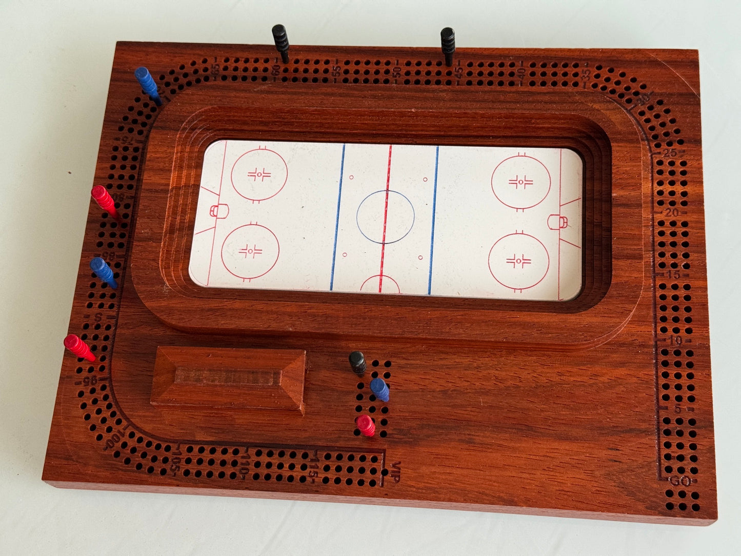 African Paduk Hockey Arena Cribscape