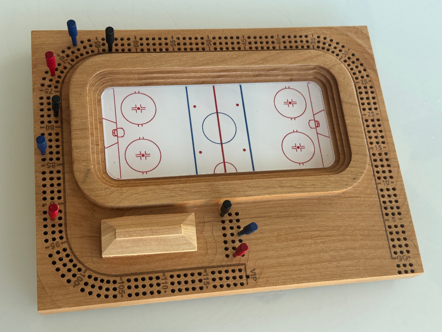 Alder Hockey Arena Cribscape