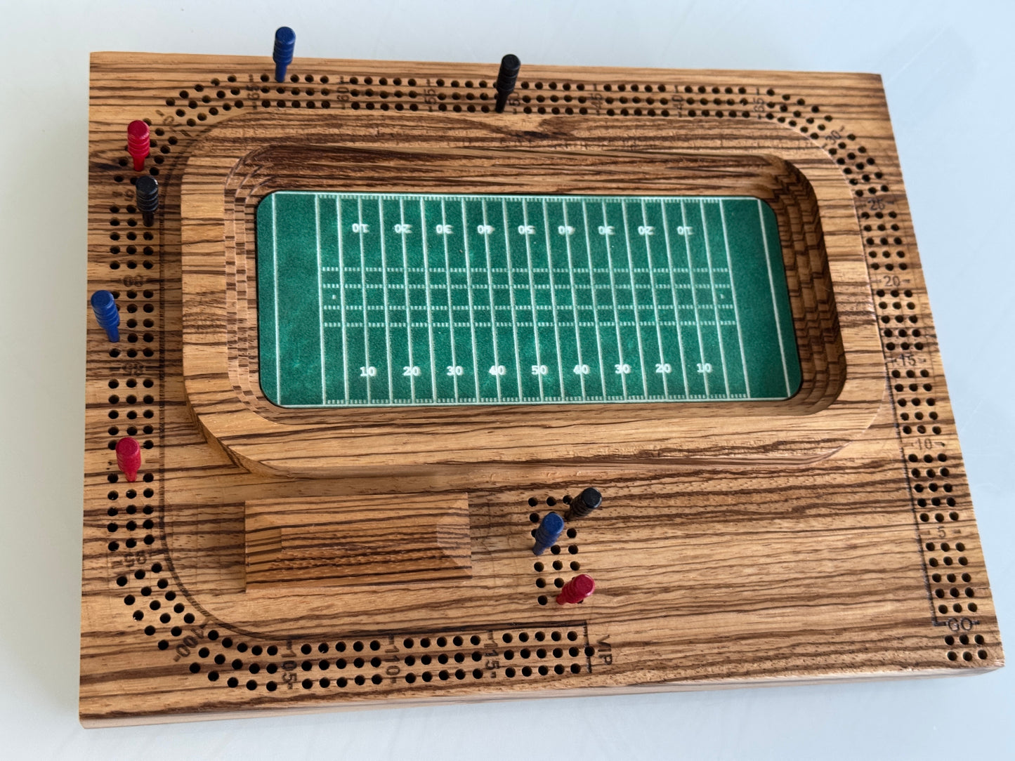 Zebrawood Football Stadium Cribscape