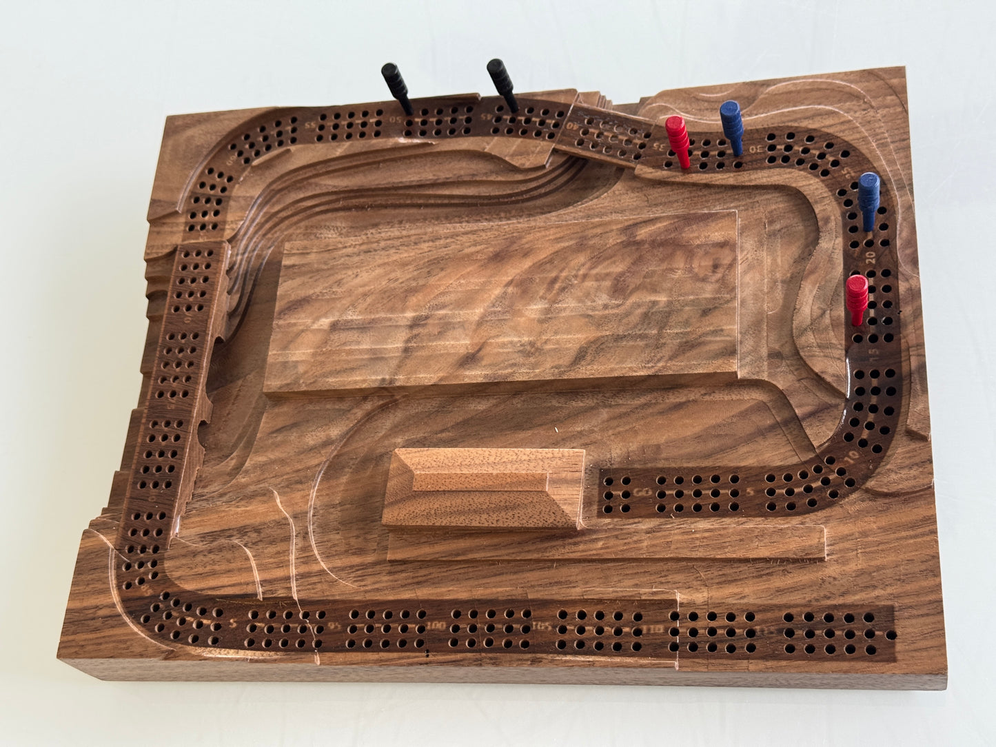 Walnut 'Plaque' Cribscape