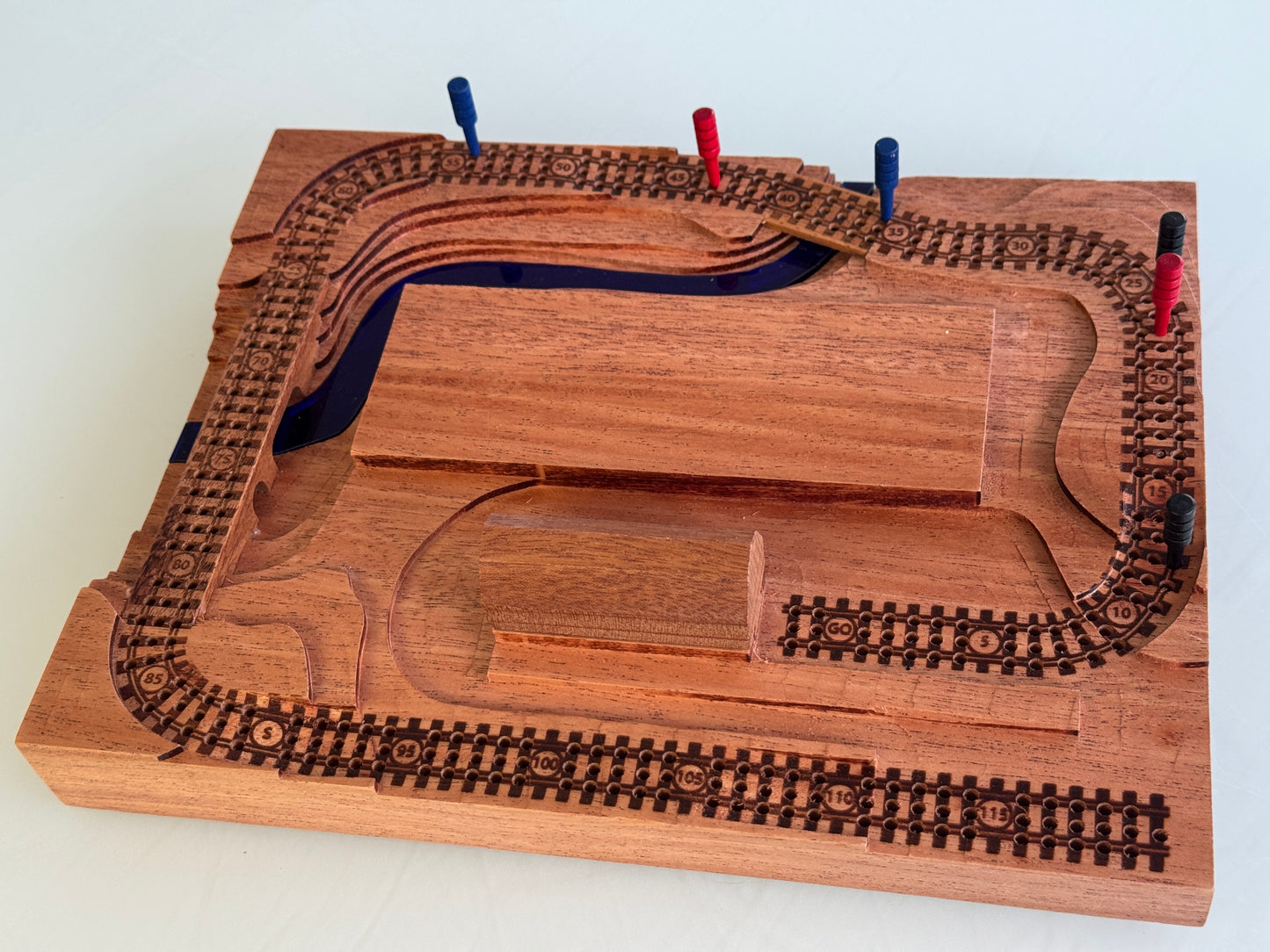 Mahogany 'Plaque' Cribscape