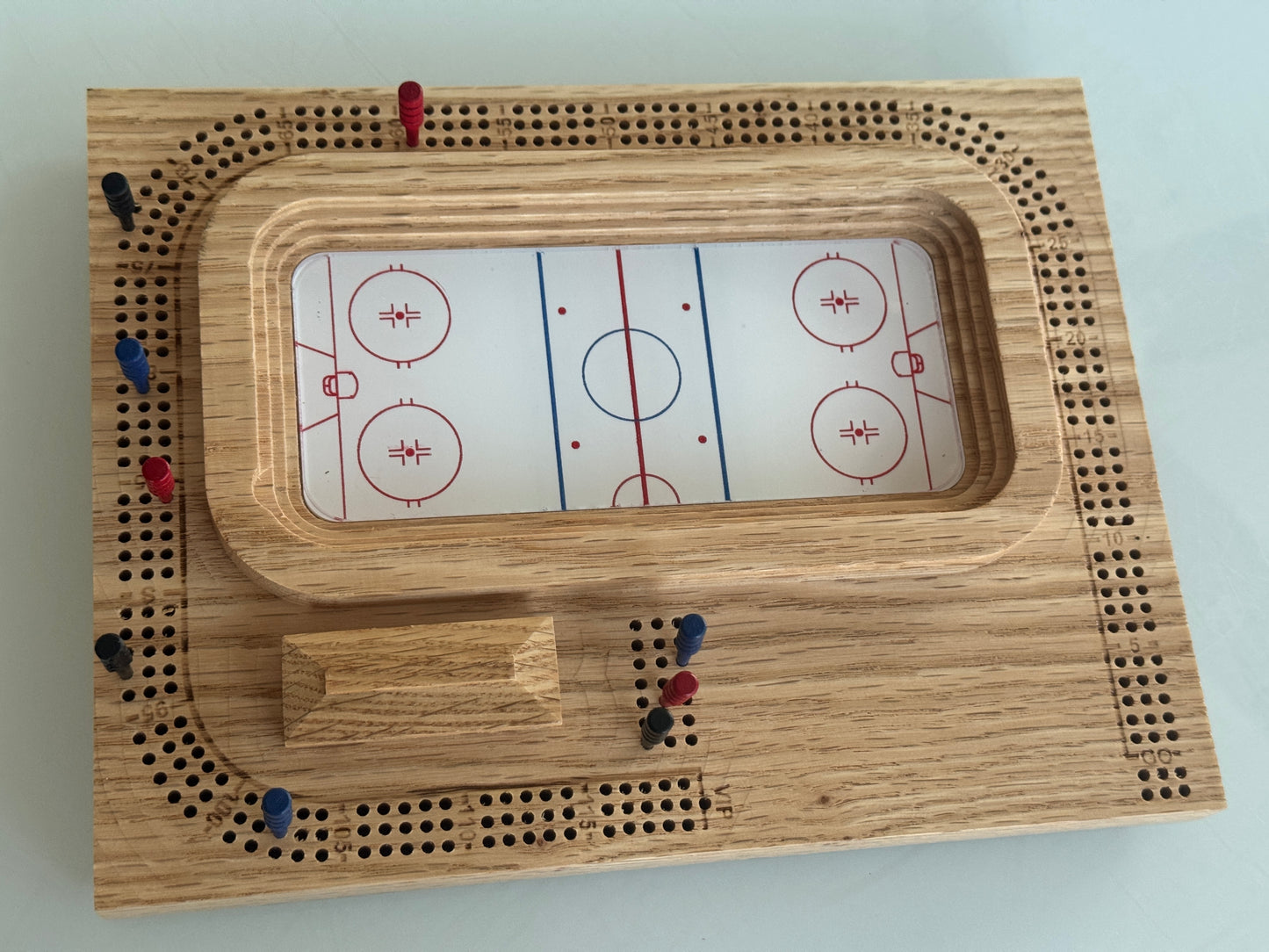 Oak Hockey Arena Cribscape