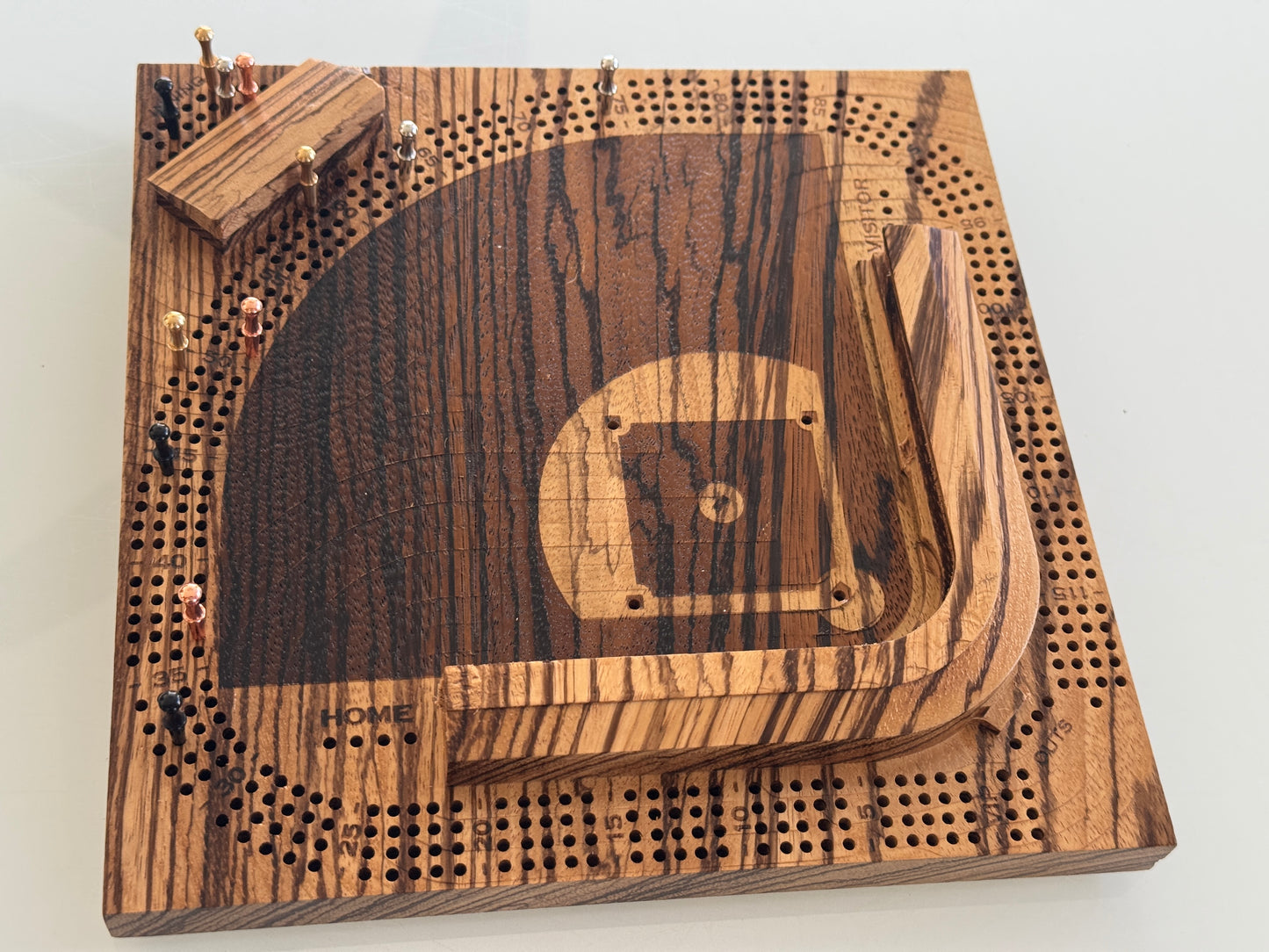 Zebrawood 'Diamonds Are Forever' Baseball Cribscape