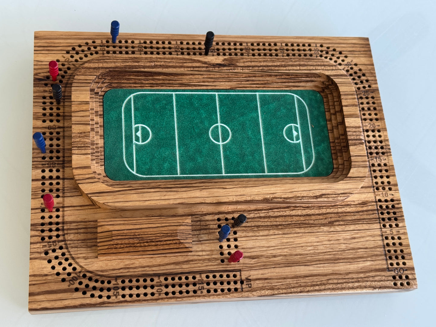 Zebrawood Lacrosse Stadium Cribscape