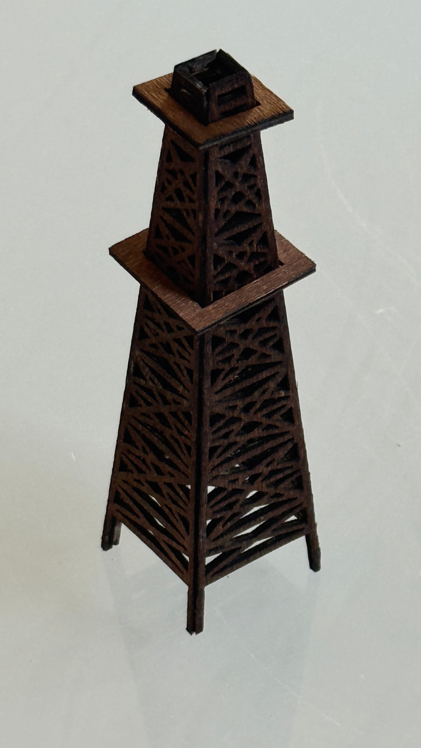 Add an Oil Derrick to a Cribbage Board