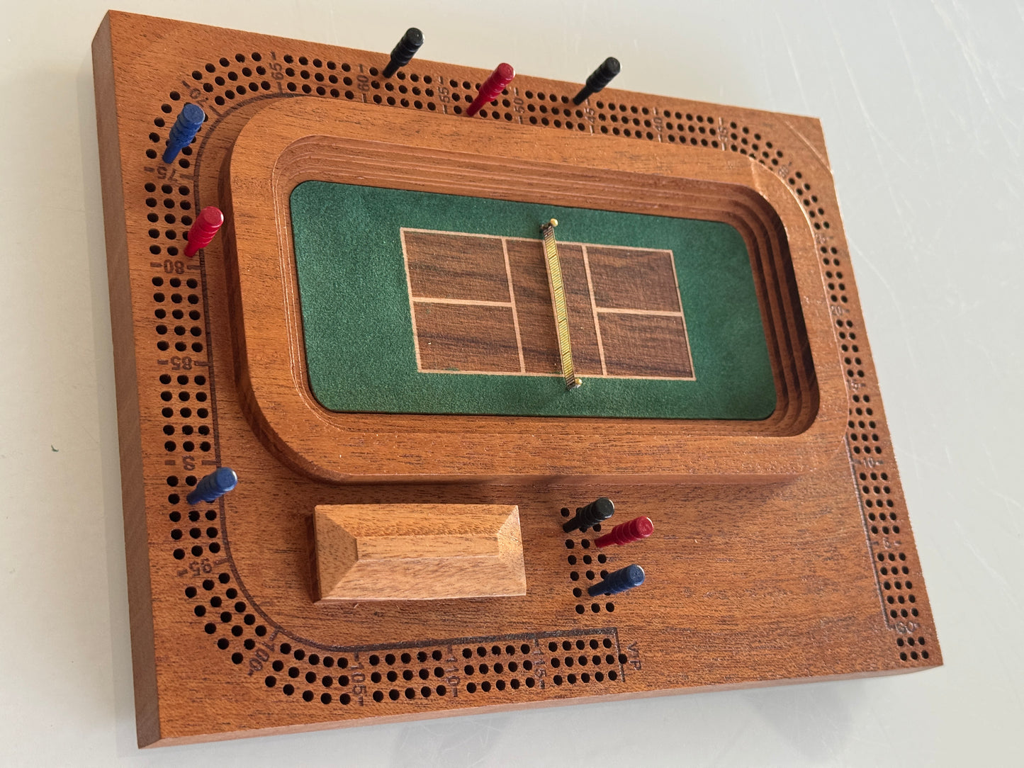 Mahogany Pickleball Court Cribscape