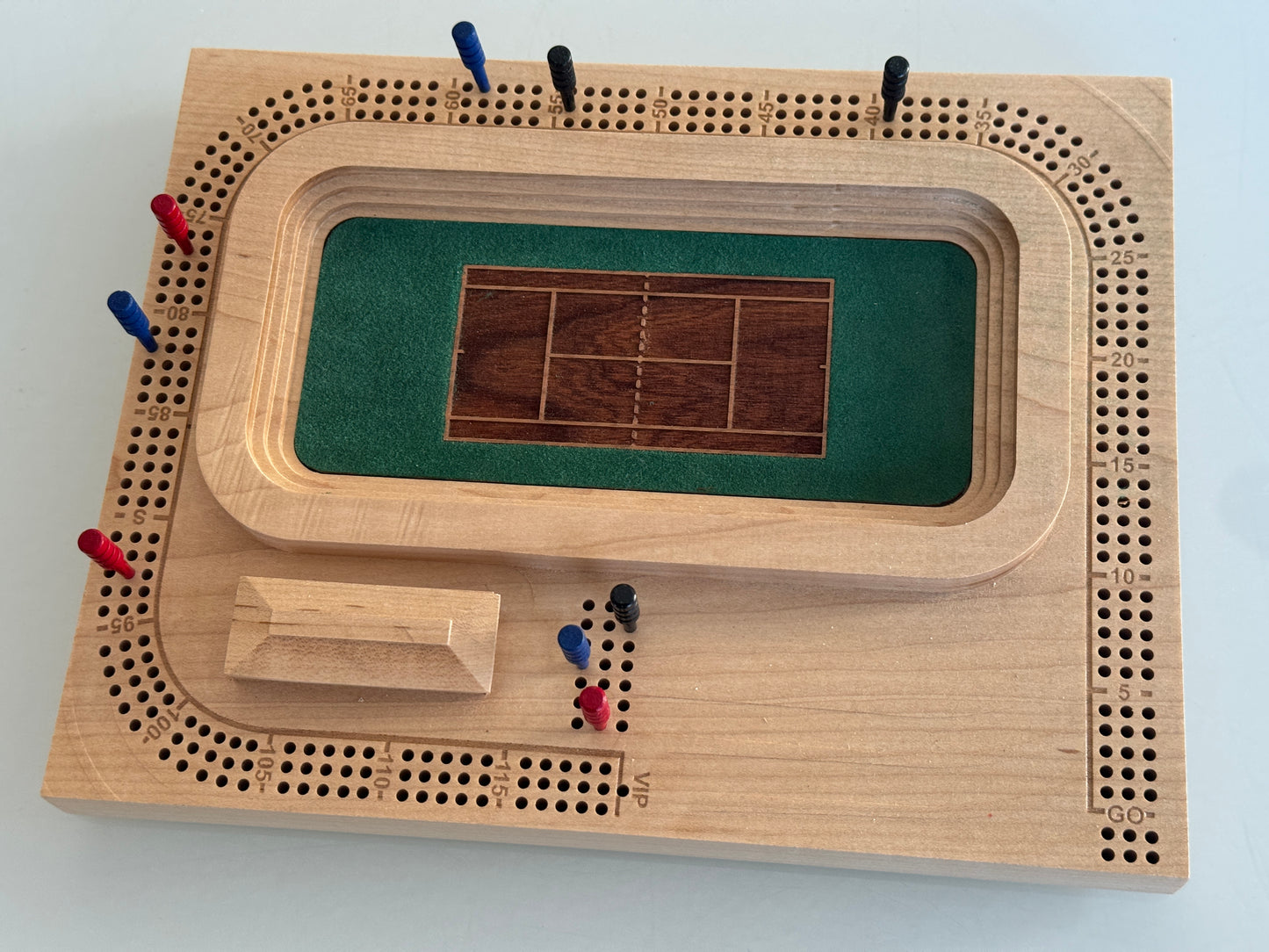 Maple Tennis Court Cribscape