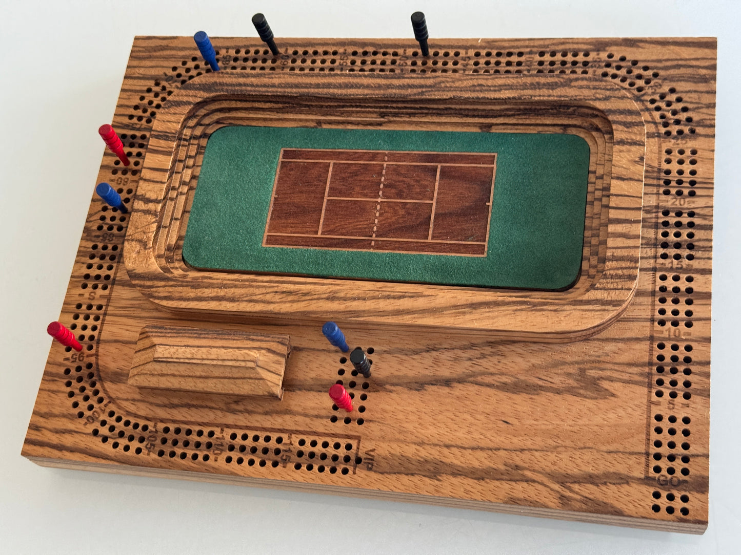 Zebrawood Tennis Court Cribscape