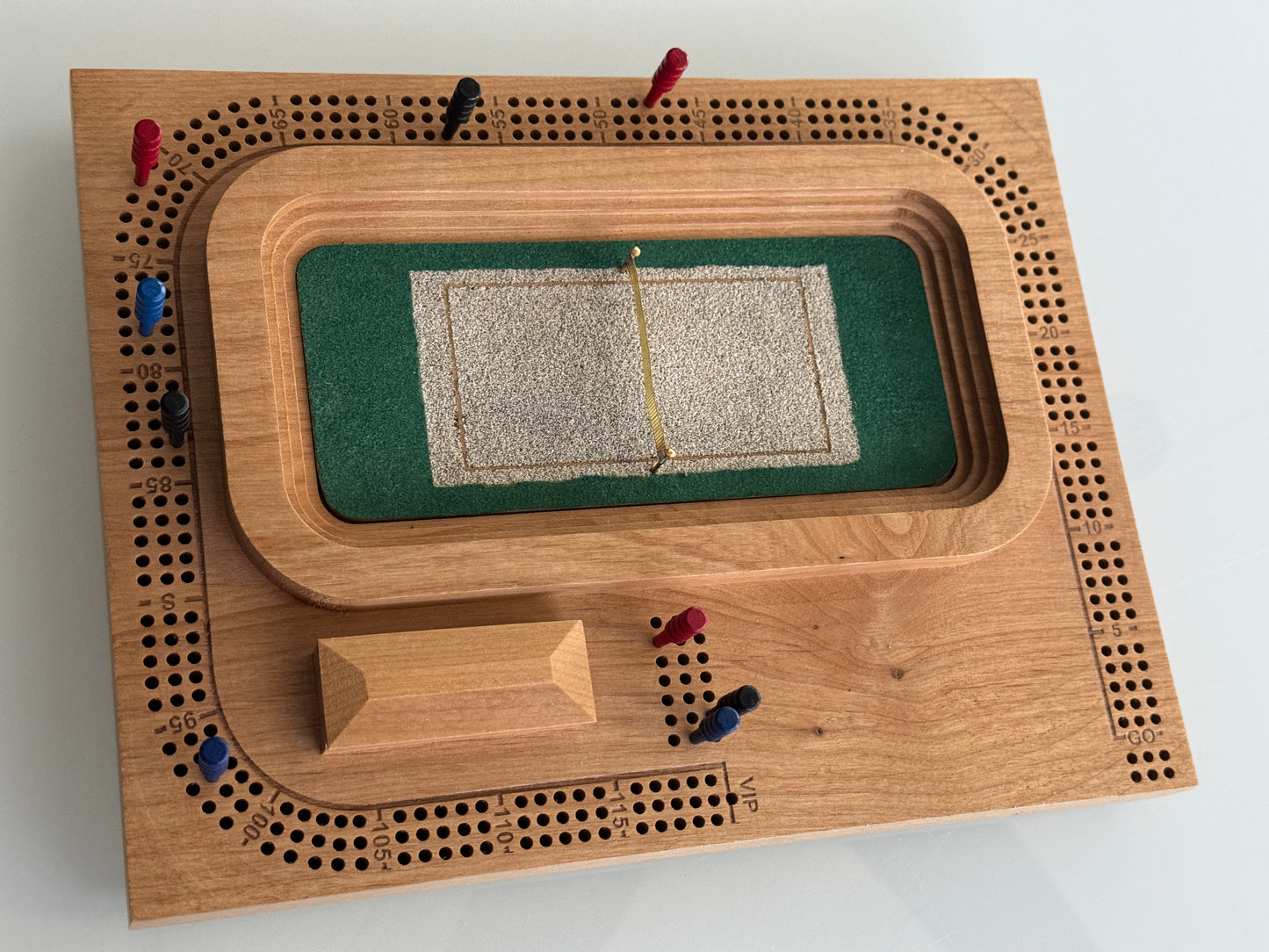 Alder Beach Volleyball Court Cribscape