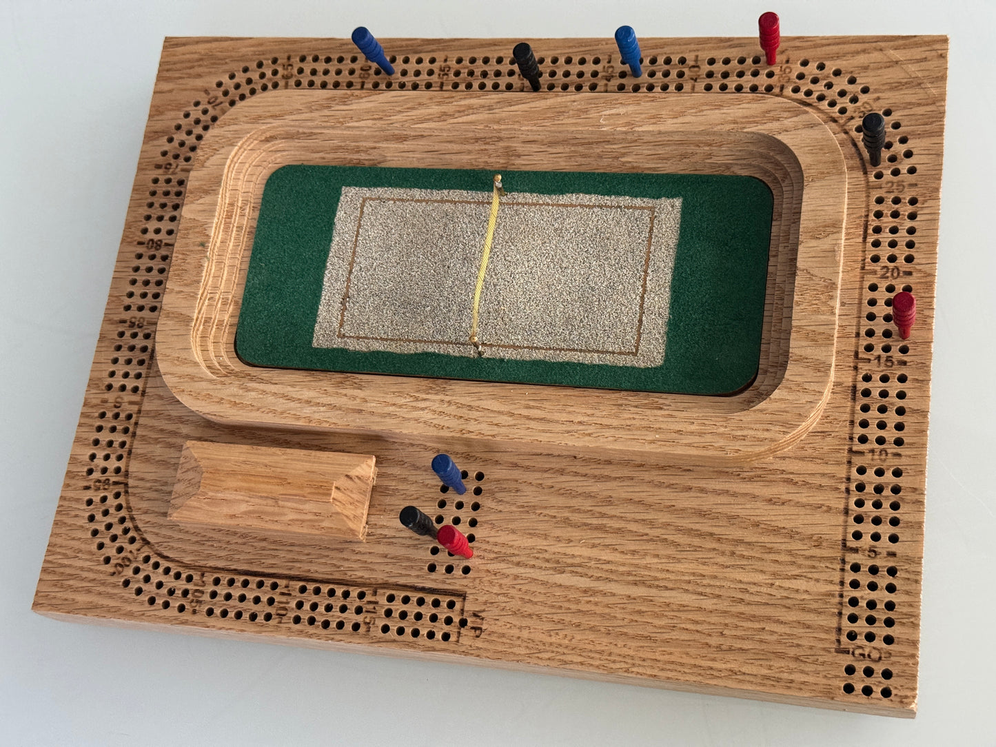 Oak Beach Volleyball Court Cribscape