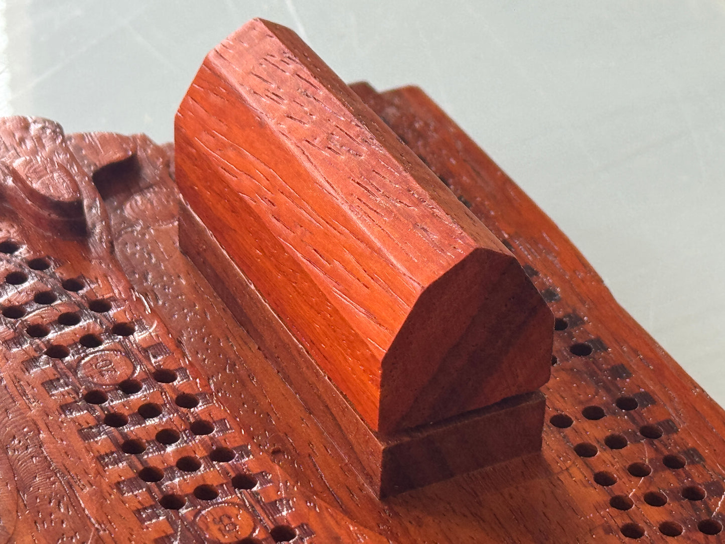 Add a Barn to A Railroad Cribbage Board