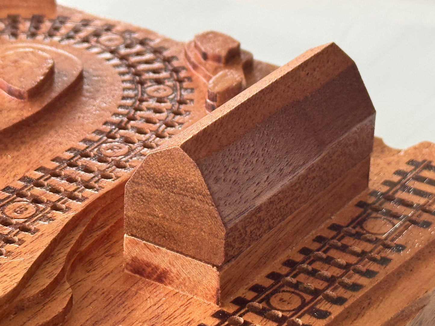 Add a Barn to A Railroad Cribbage Board
