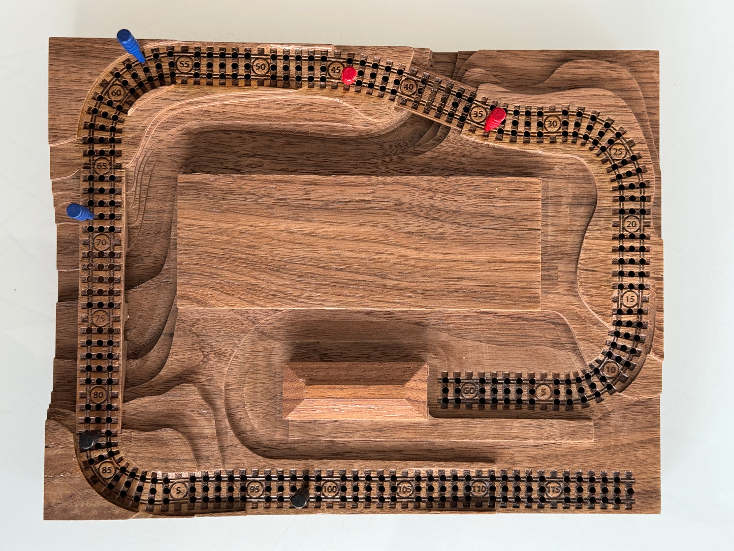 Walnut 'Plaque' Cribscape