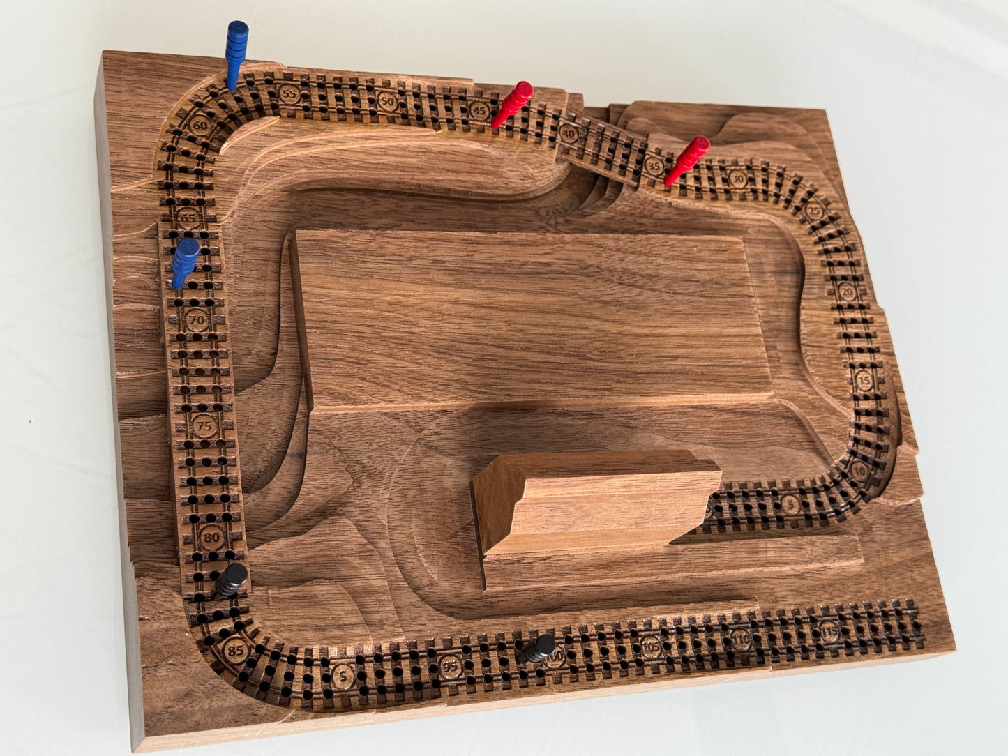 Walnut 'Plaque' Cribscape