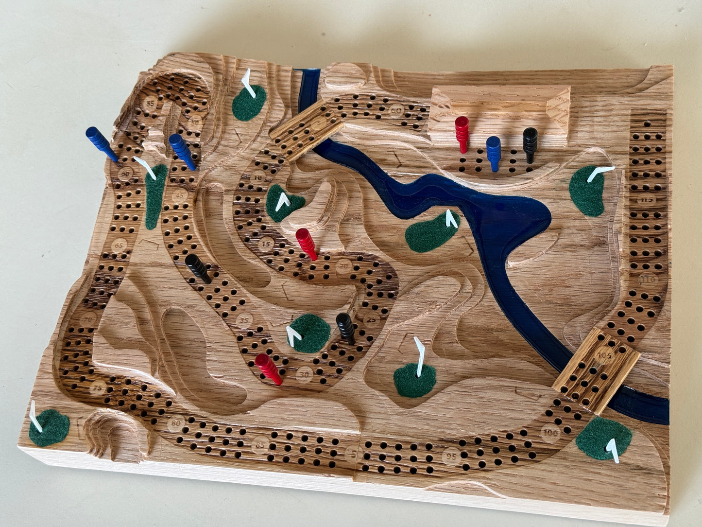 Oak 'The Back Nine' Golf Cribscape