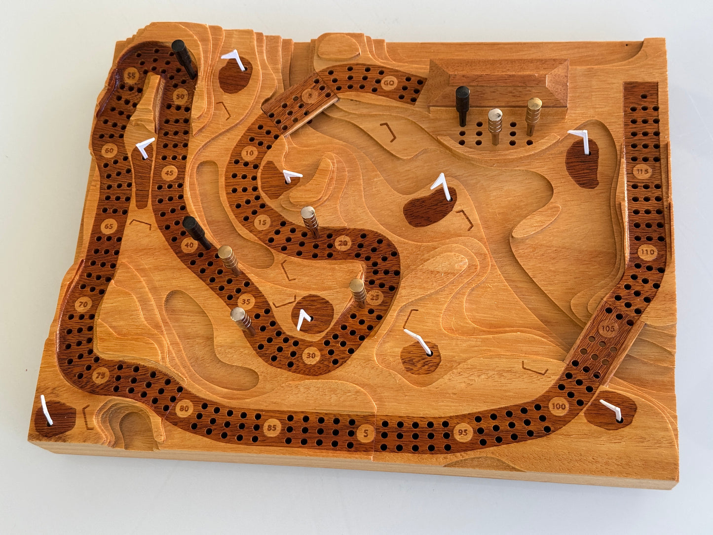 Special Osage 'The Back Nine' Golf Cribscape