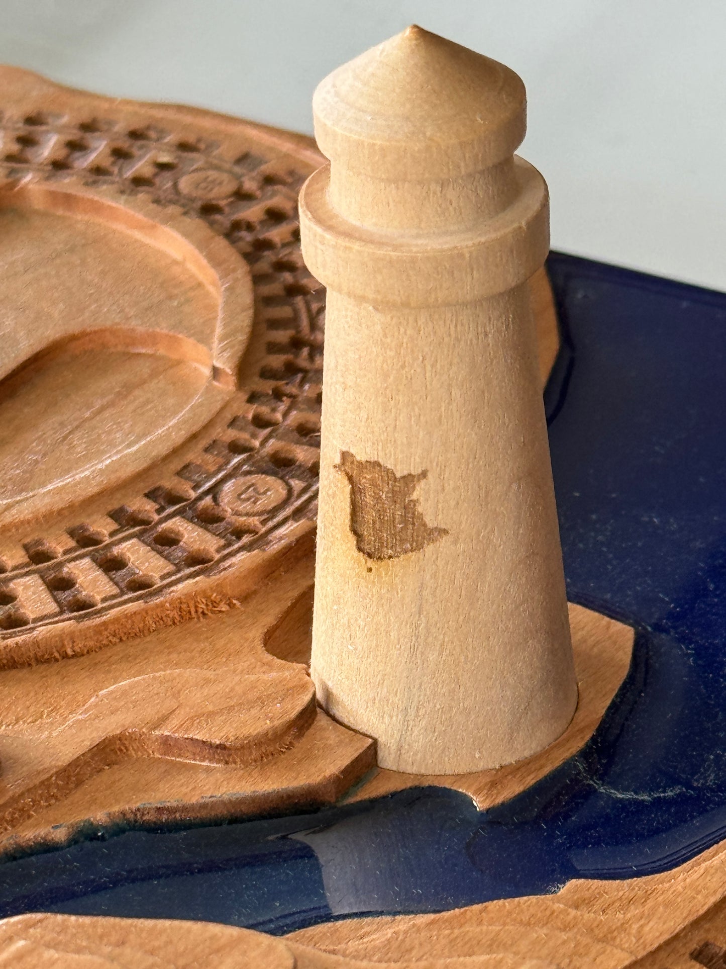 Custom Logo Engraving on Board