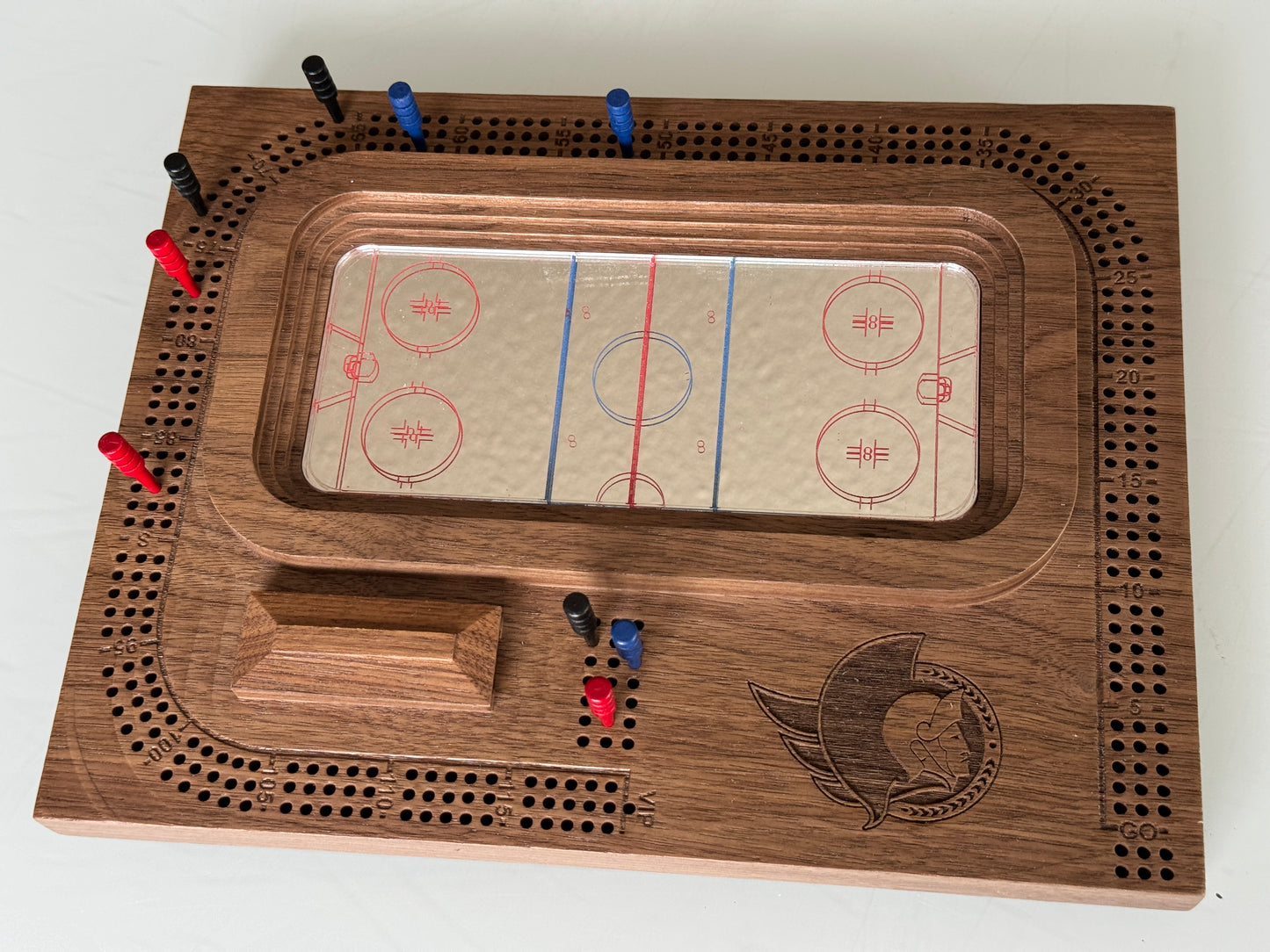 Walnut Hockey Arena Cribscape