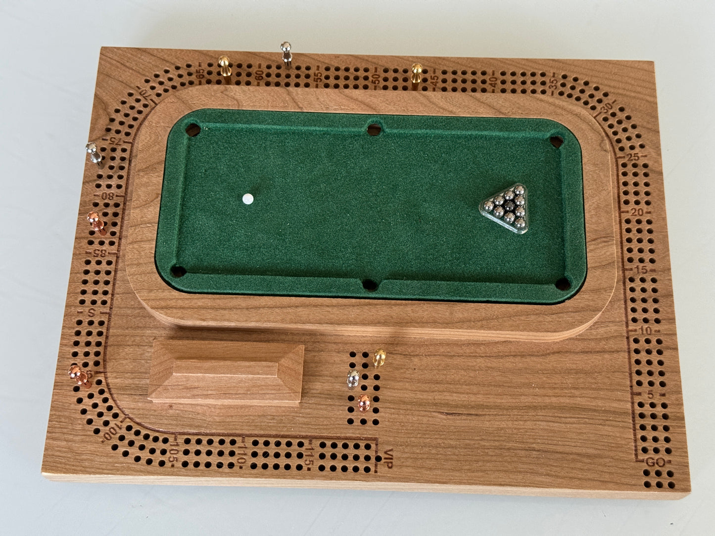 Cherry Pool / Billiards Table Cribscape