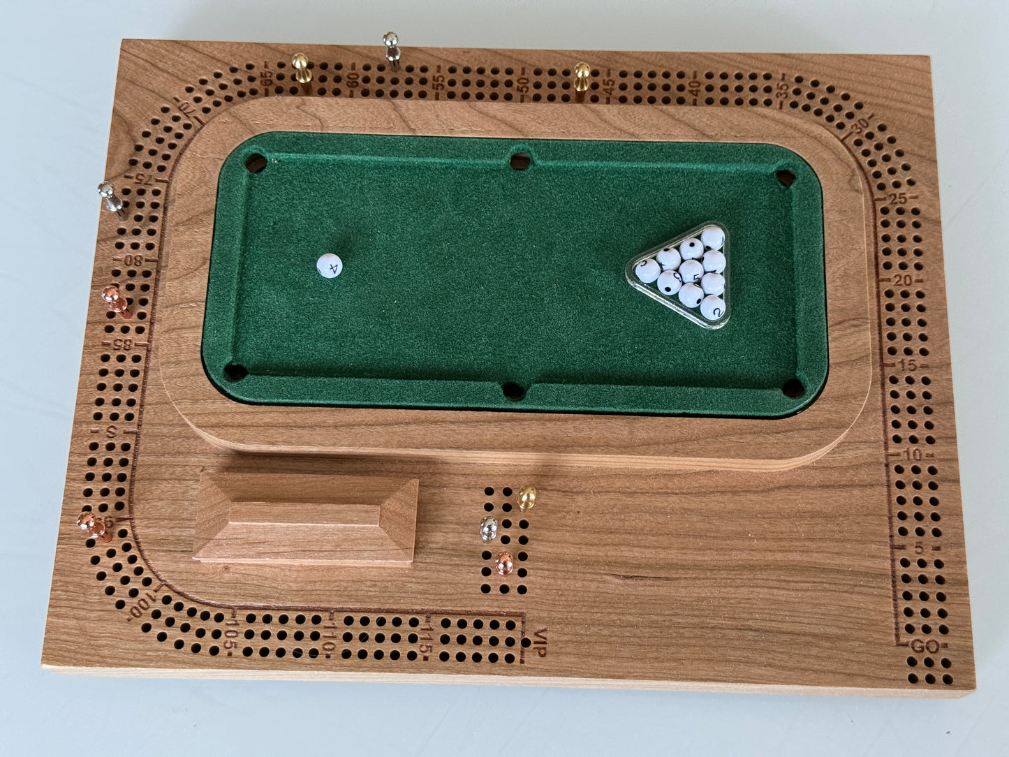 Cherry Pool / Billiards Table Cribscape