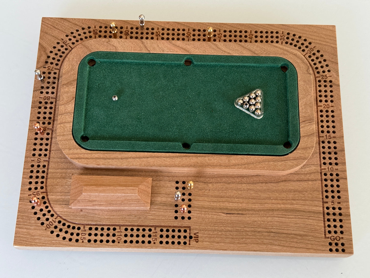 Cherry Pool / Billiards Table Cribscape