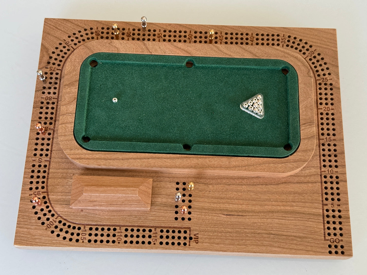 Cherry Pool / Billiards Table Cribscape