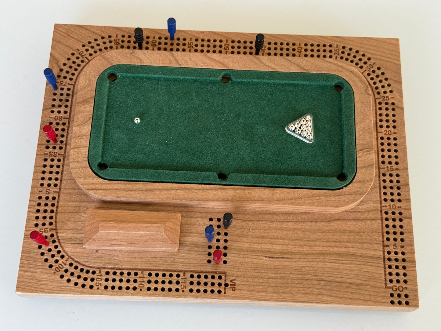 Cherry Pool / Billiards Table Cribscape