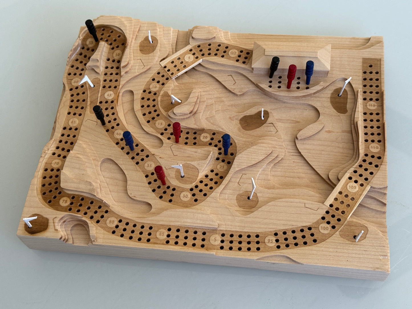 Maple 'The Back Nine' Golf Cribscape