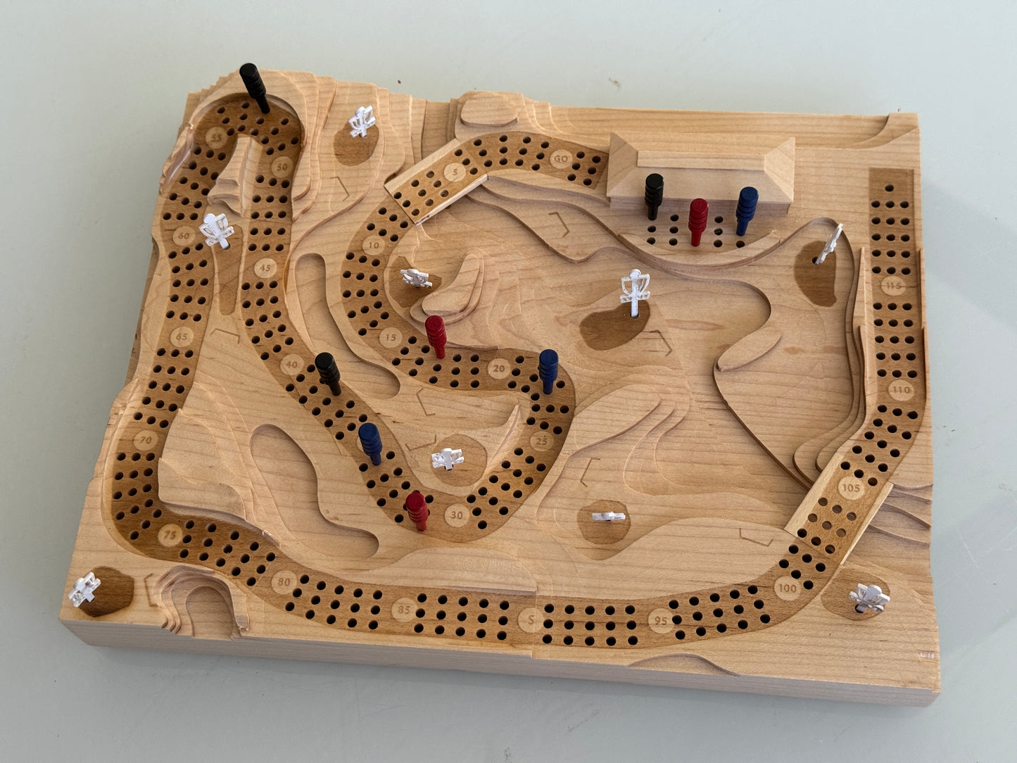 Maple 'The Back Nine' Golf Cribscape