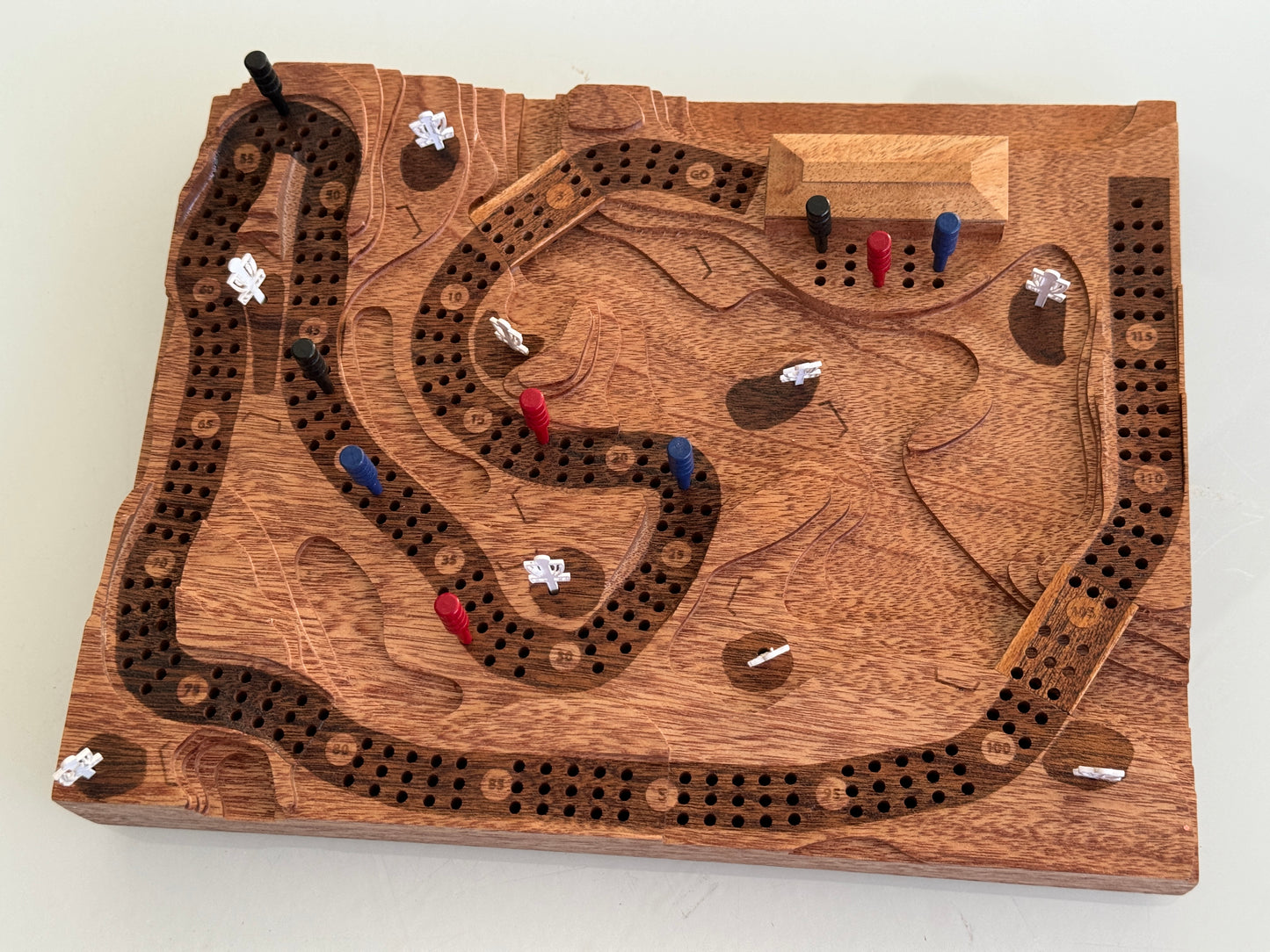 Mahogany 'The Back Nine' Golf Cribscape