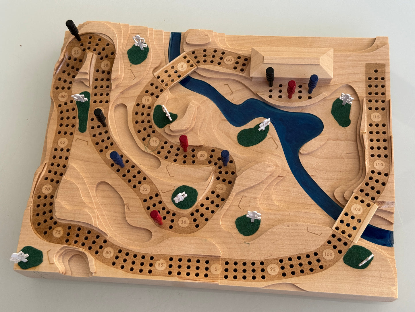 Maple 'The Back Nine' Golf Cribscape