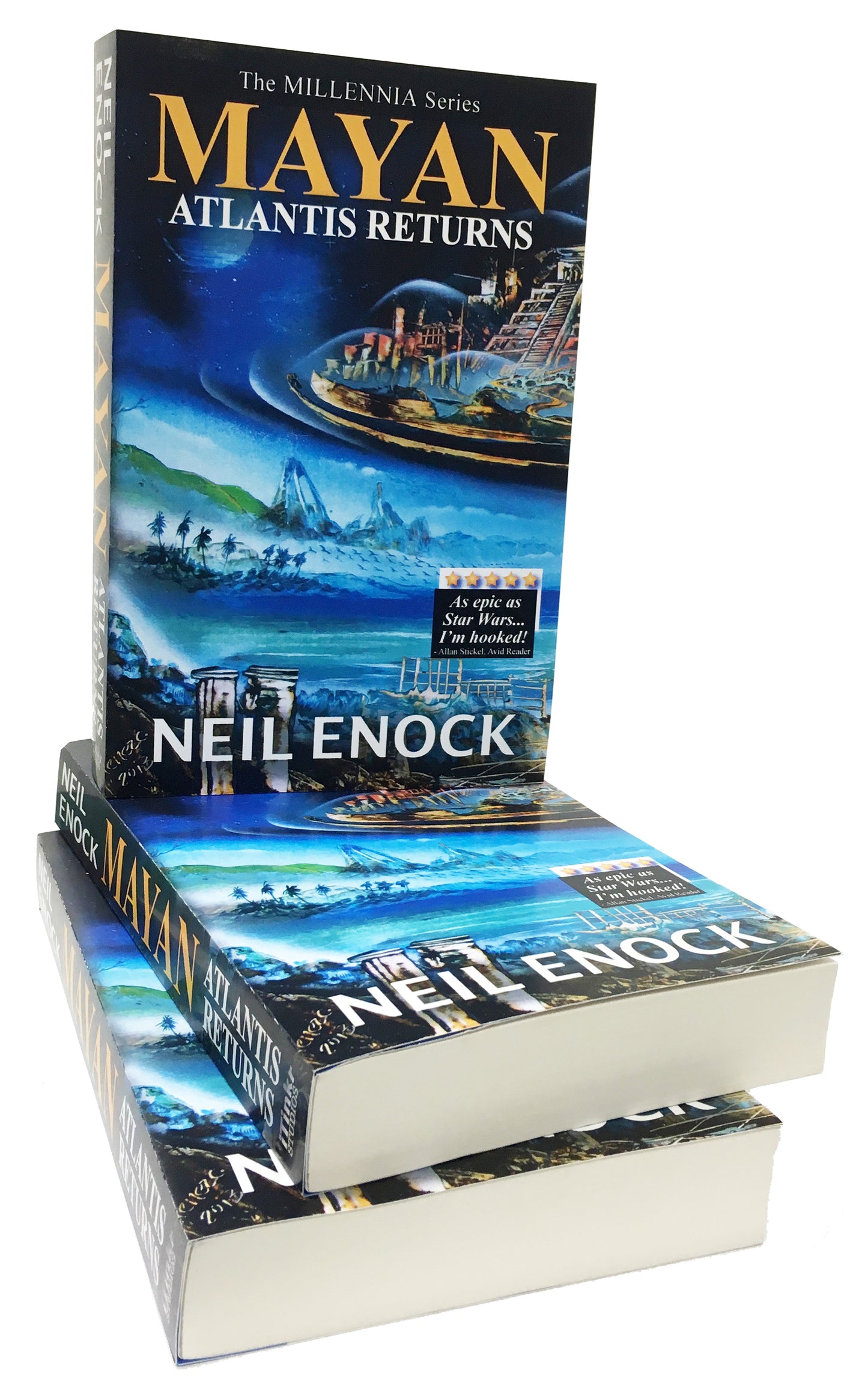 Mayan - Atlantis Returns, Softcover Book (Free shipping if ordered with a Cribbage Board order!) (Copy)