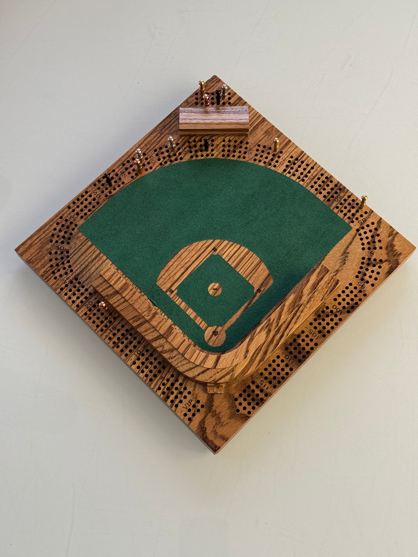 Zebrawood 'Diamonds Are Forever' Baseball Cribscape