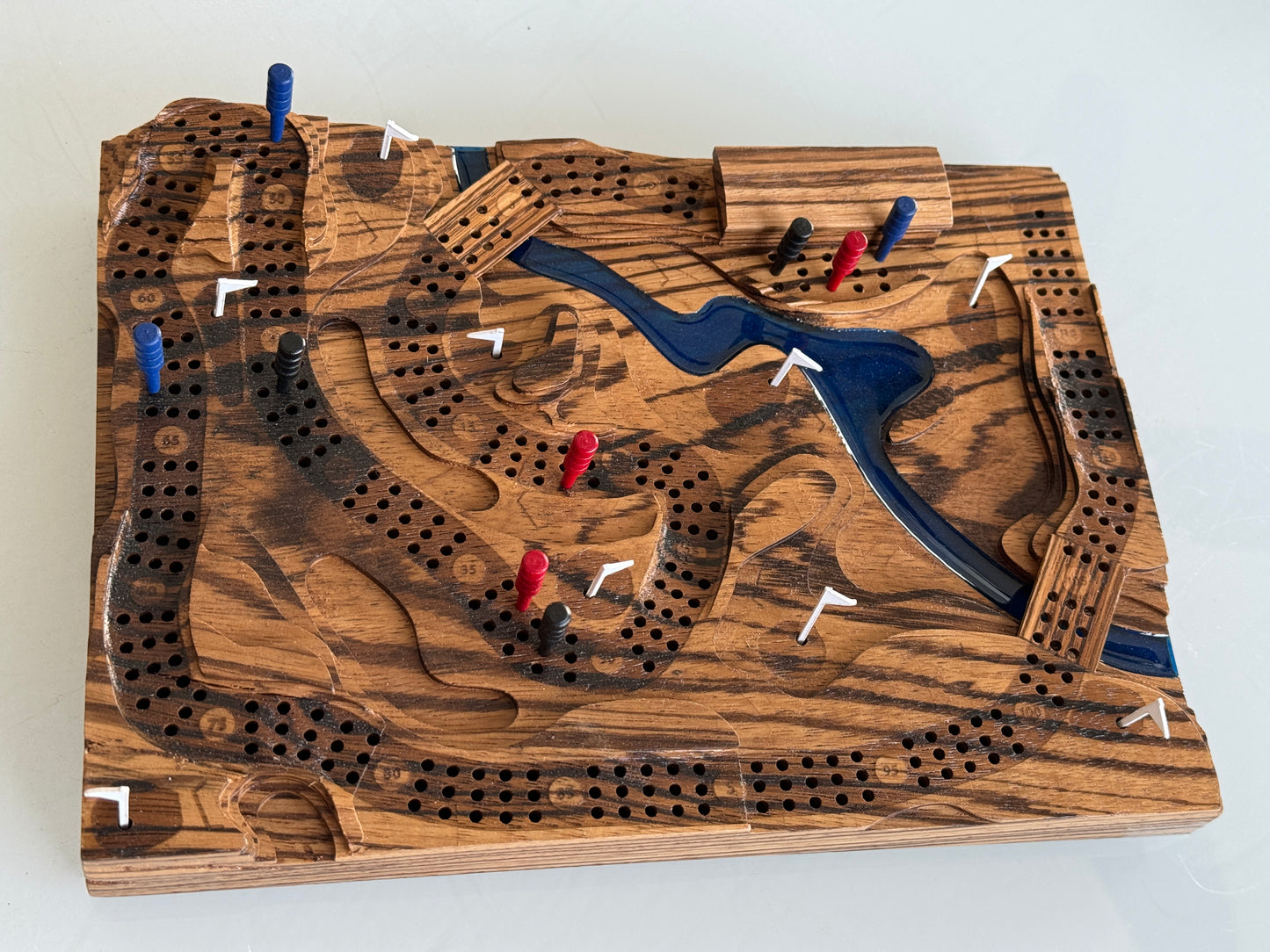 Zebrawood 'The Back Nine' Golf Cribscape