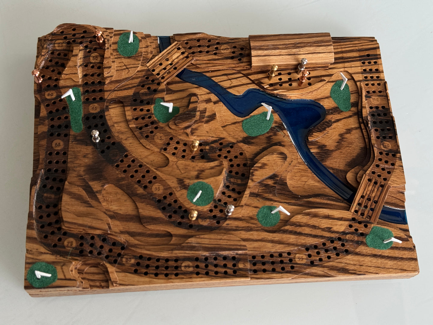 Zebrawood 'The Back Nine' Golf Cribscape