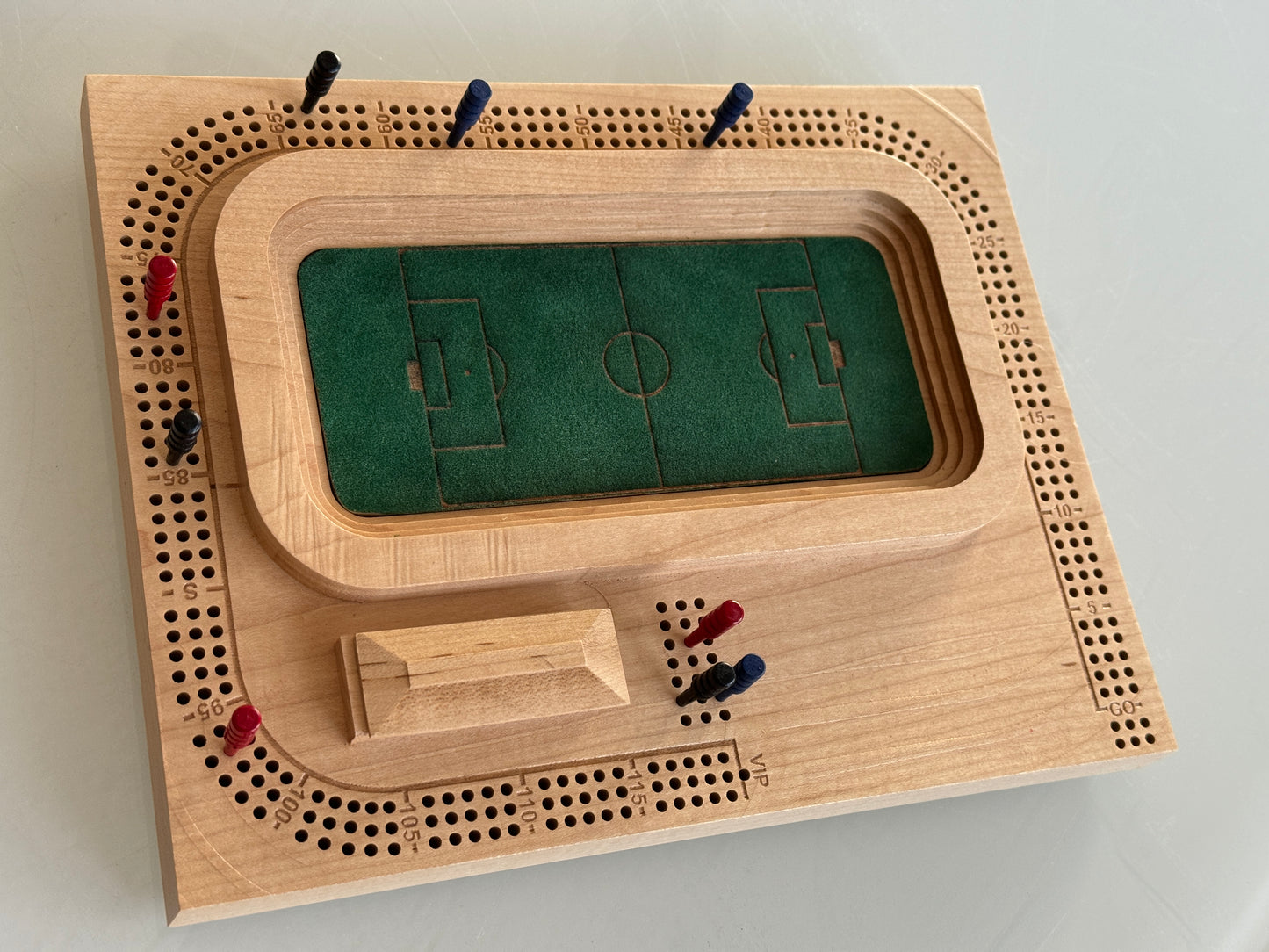 Maple Soccer Stadium' Cribscape