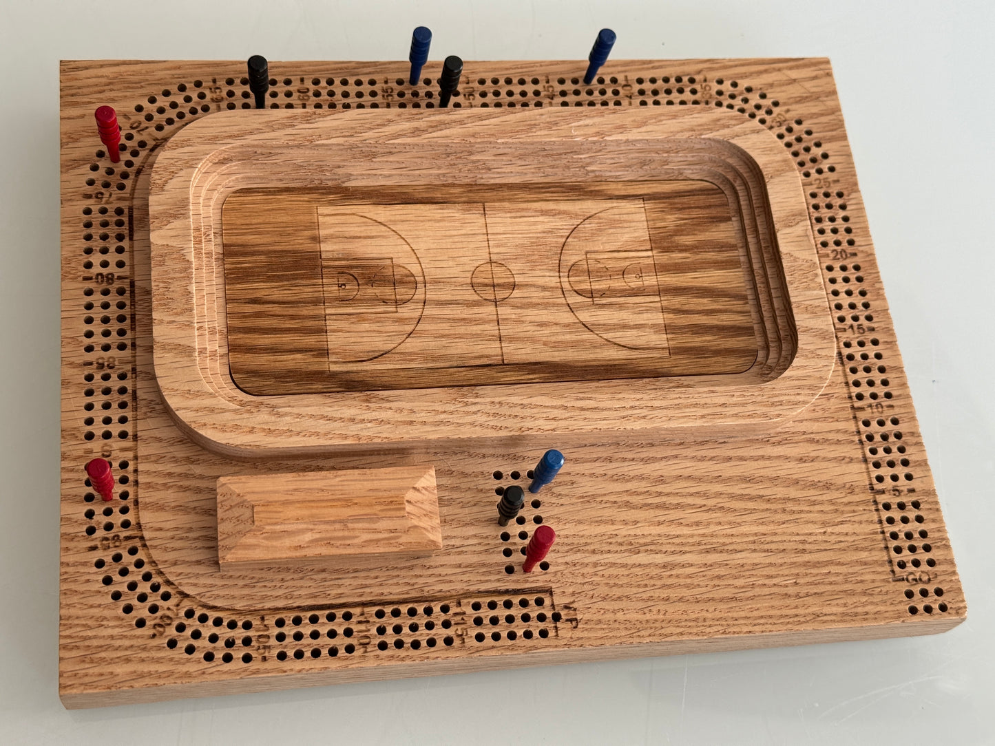 Oak Basketball Court Cribscape