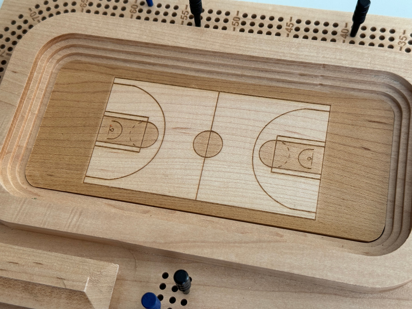 Maple Basketball Court Cribscape