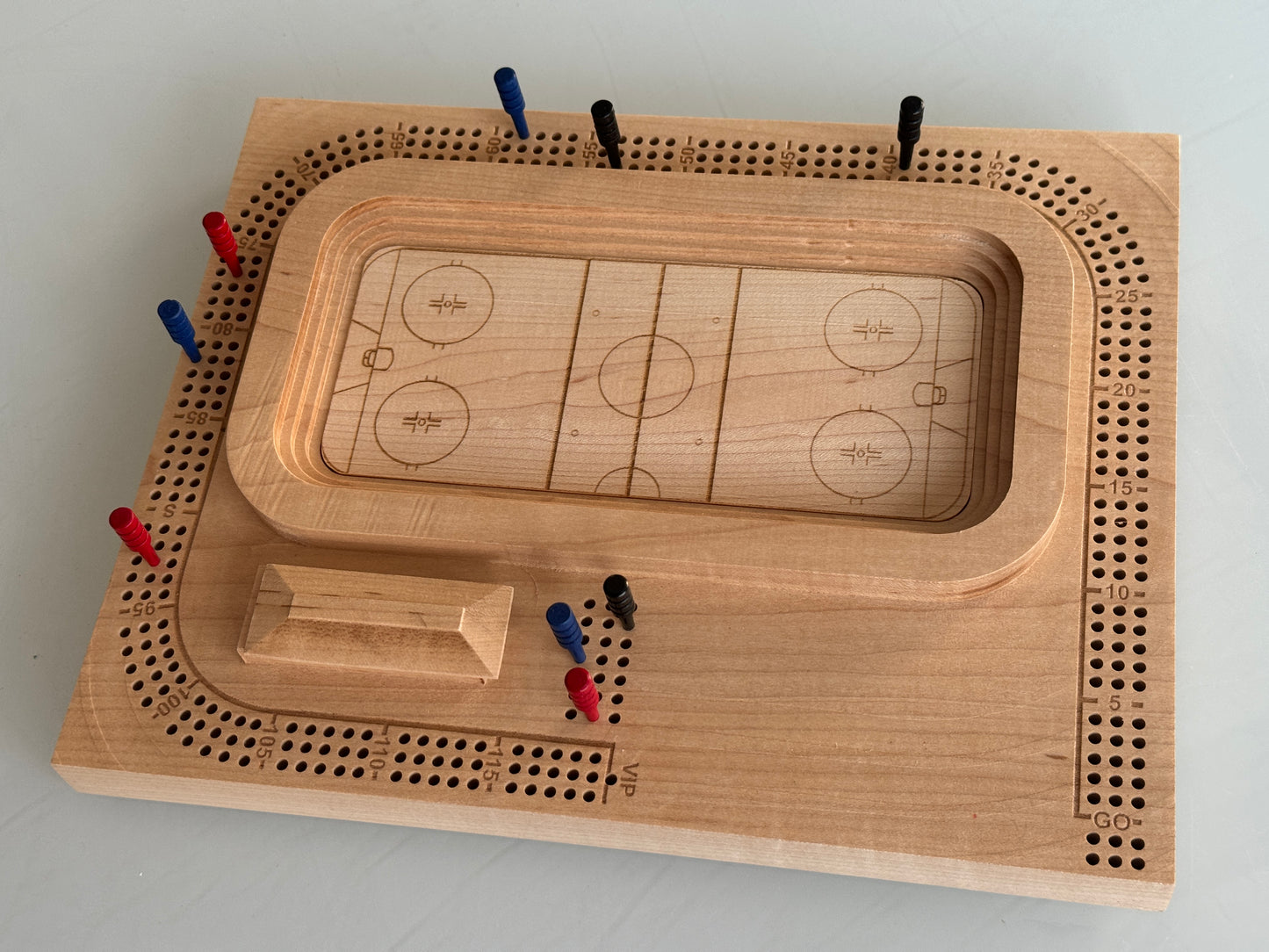 Maple Hockey Arena Cribscape