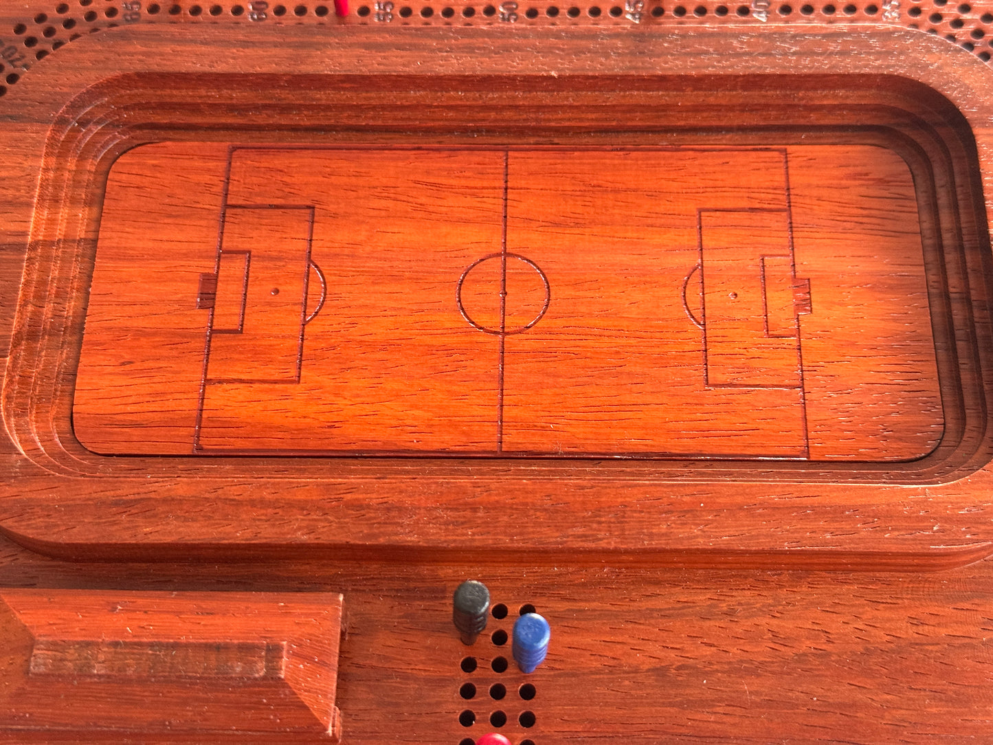 African Paduk Hockey Arena Cribscape