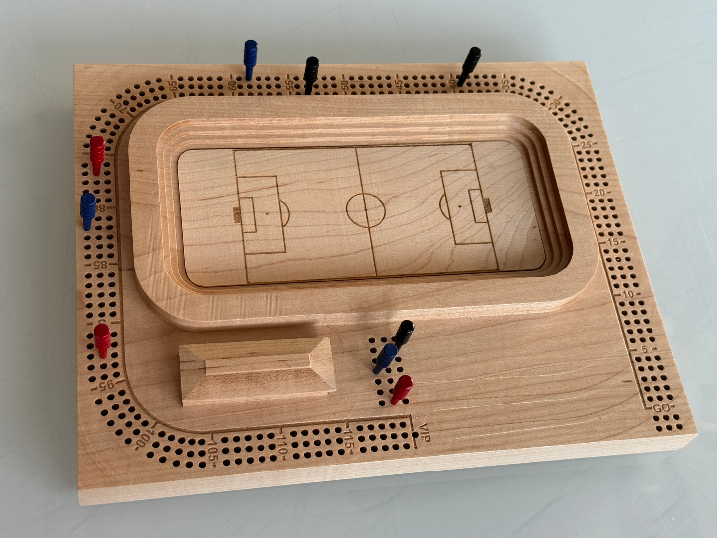 Maple Soccer Stadium' Cribscape