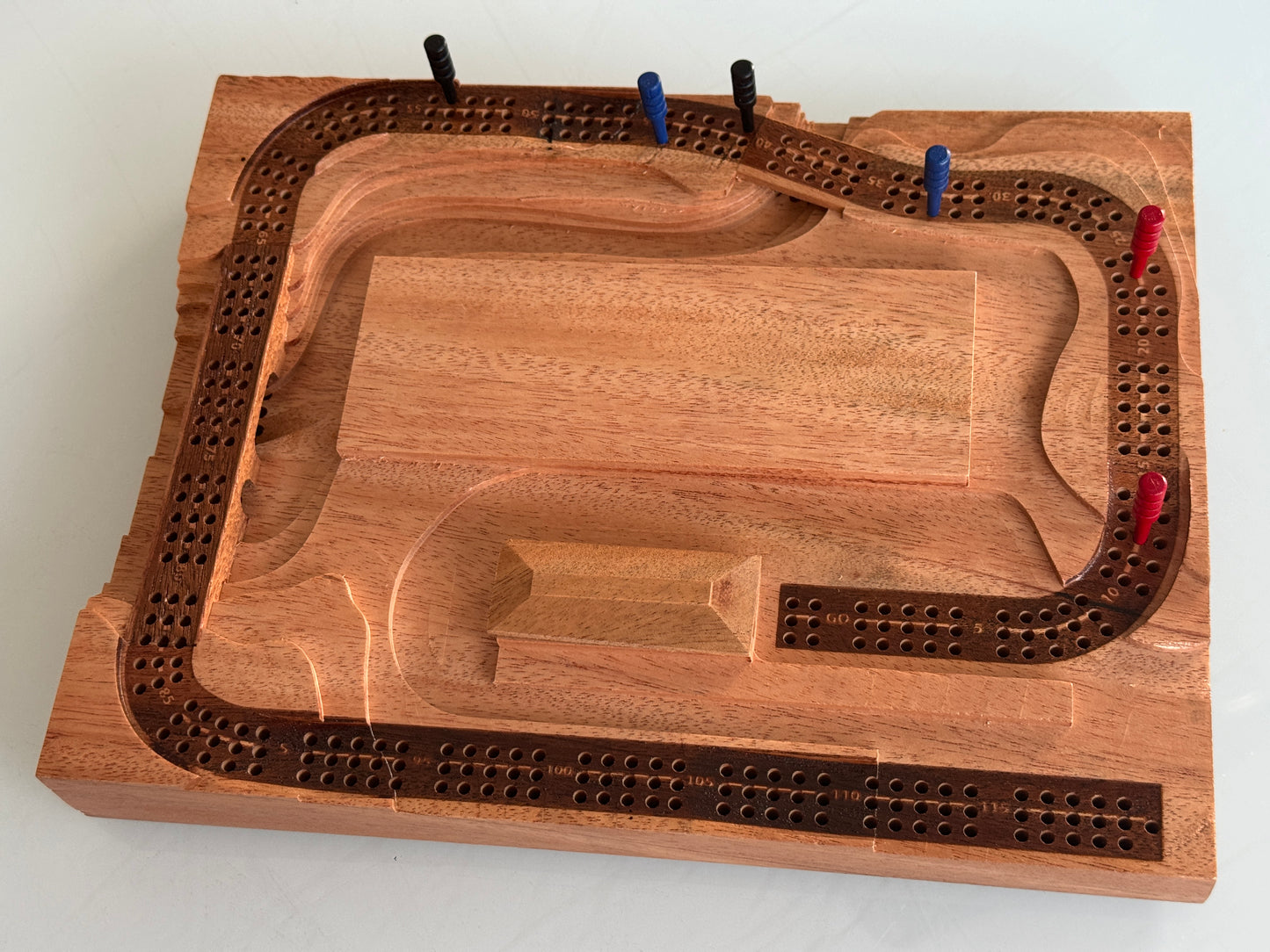 Mahogany 'Plaque' Cribscape