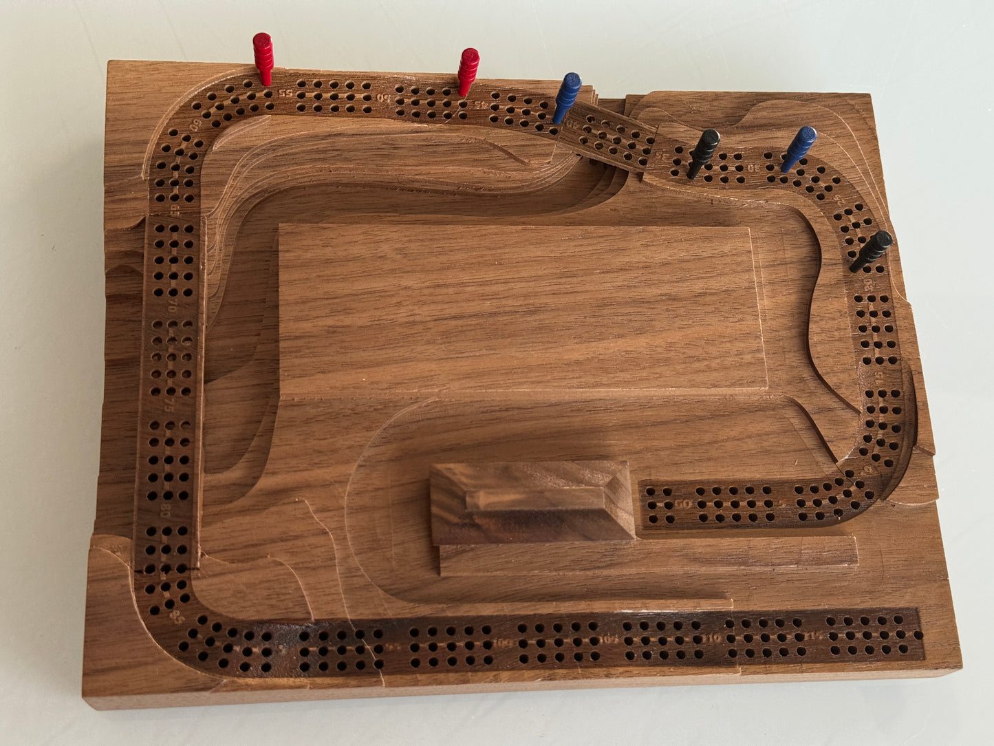 Walnut 'Plaque' Cribscape