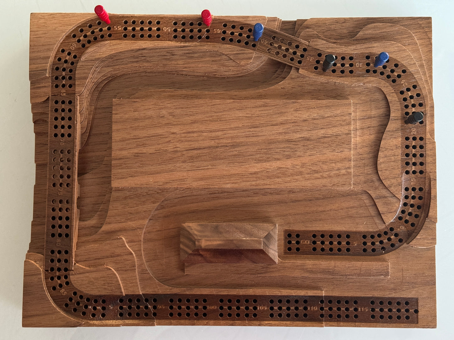 Walnut 'Plaque' Cribscape