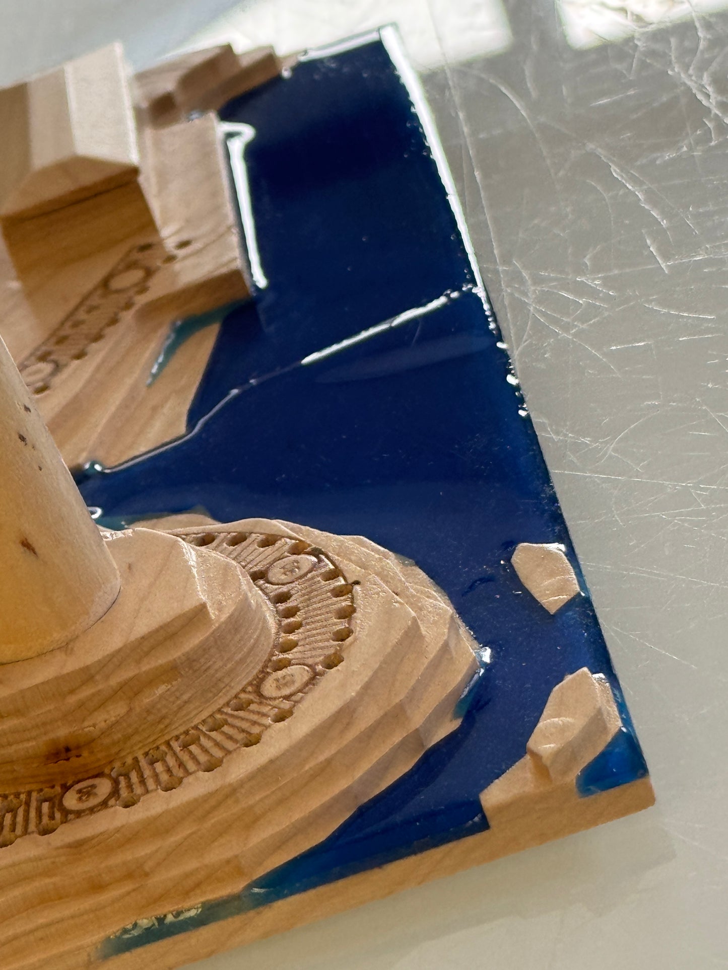 Special Maple 'Down By The Seashore' Lighthouse Cribscape