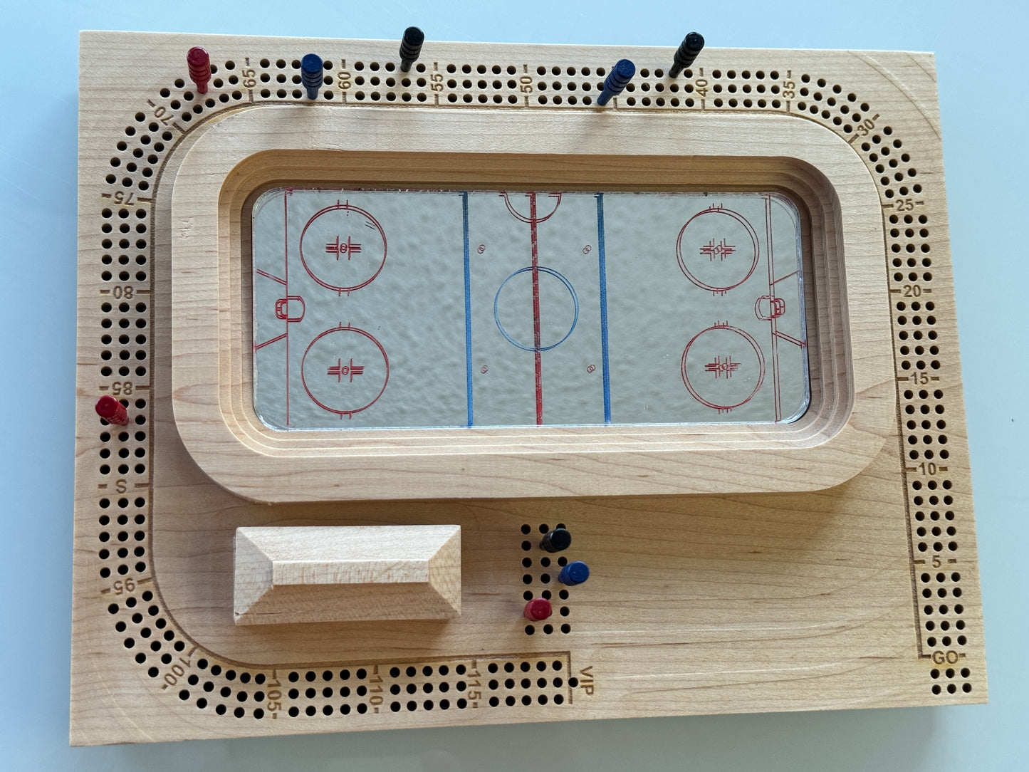Maple Hockey Arena Cribscape