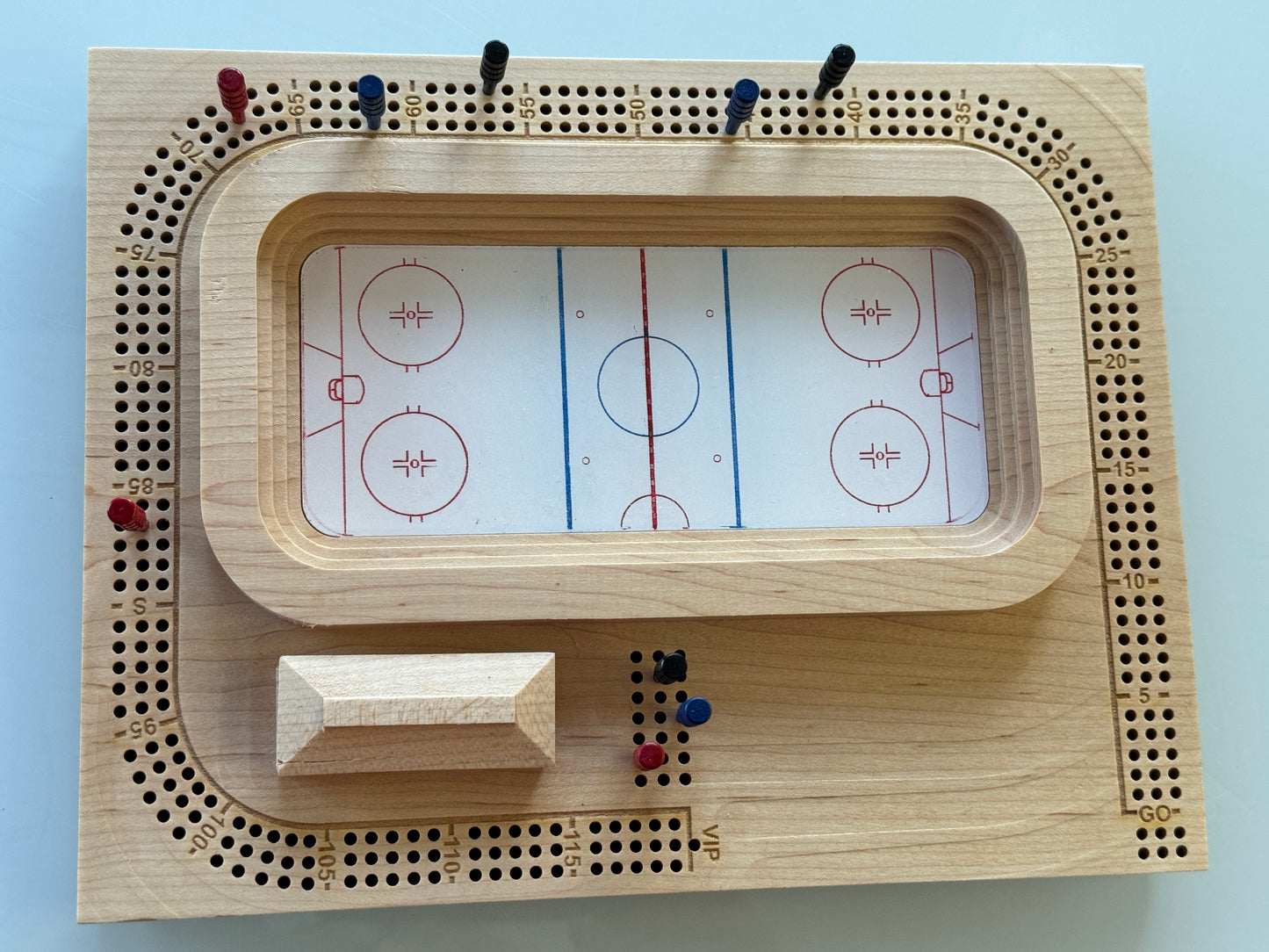 Maple Hockey Arena Cribscape