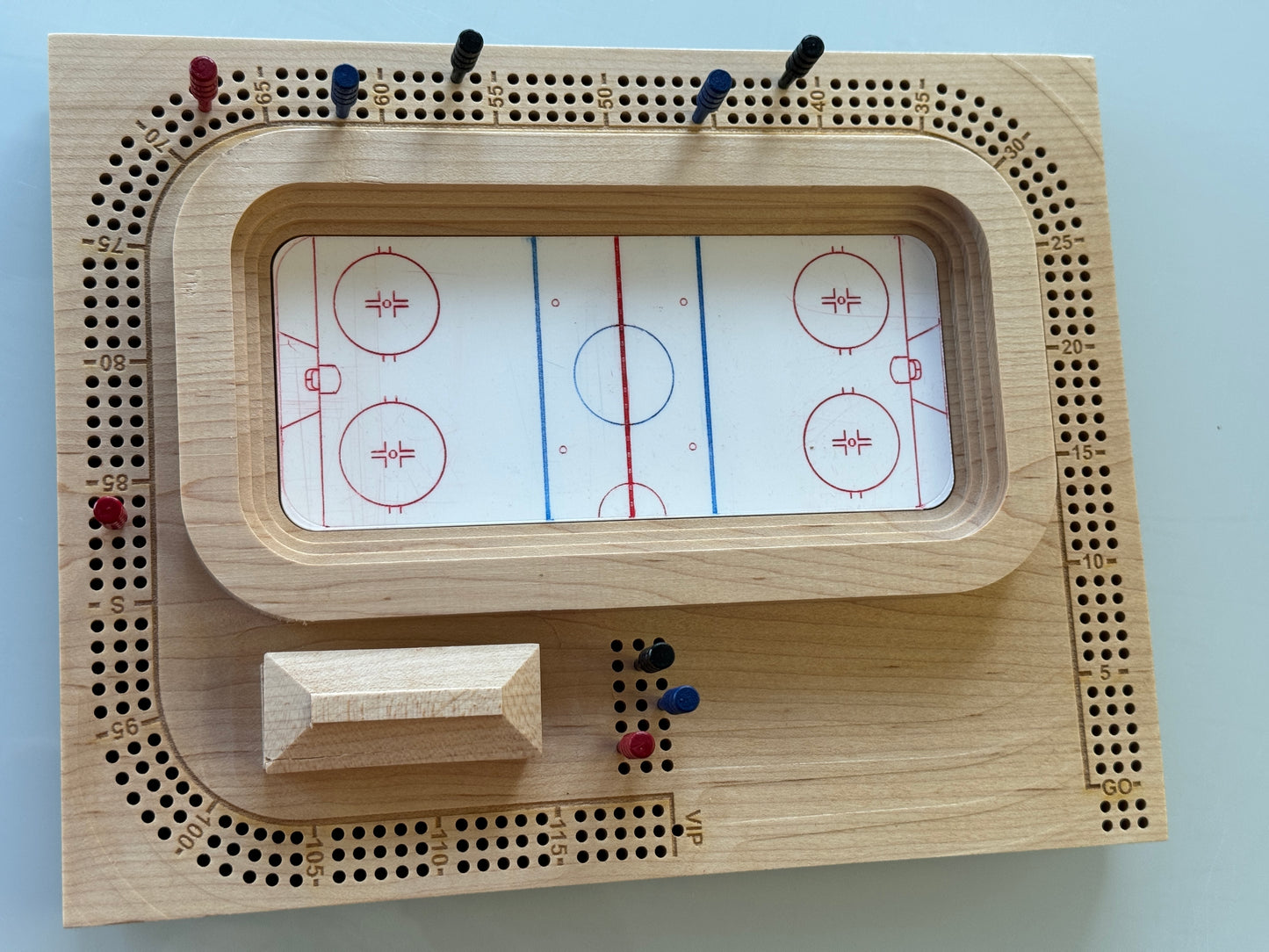 Maple Hockey Arena Cribscape