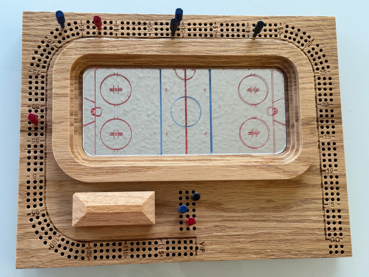 Oak Hockey Arena Cribscape